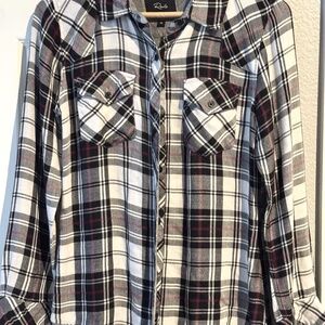 RAILS PLAID Button Down SHIRT-XS